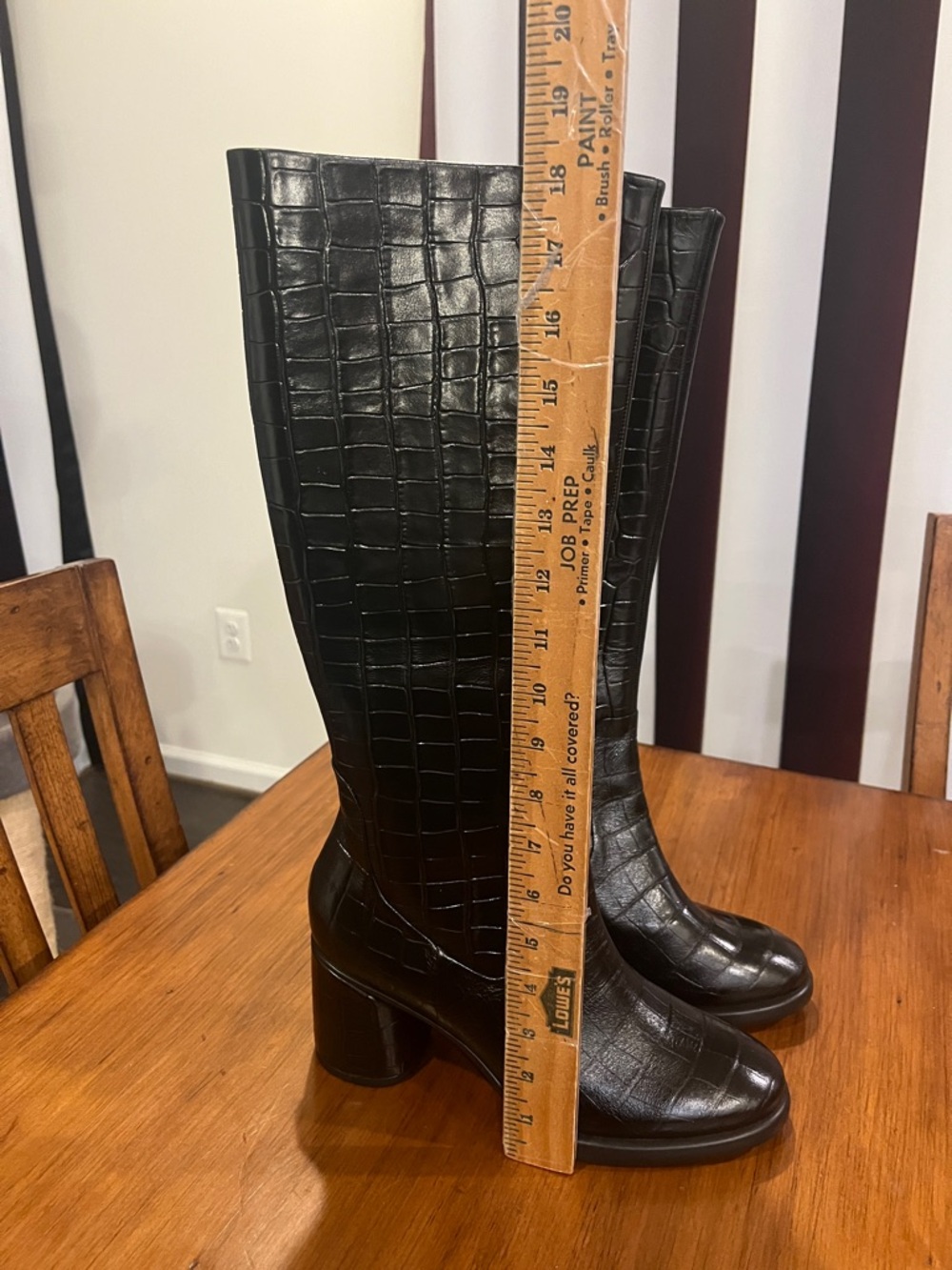 Ecco Tall Boots Heeled black new Women’s Size 41 = 10-10.5 - Picture 5 of 12